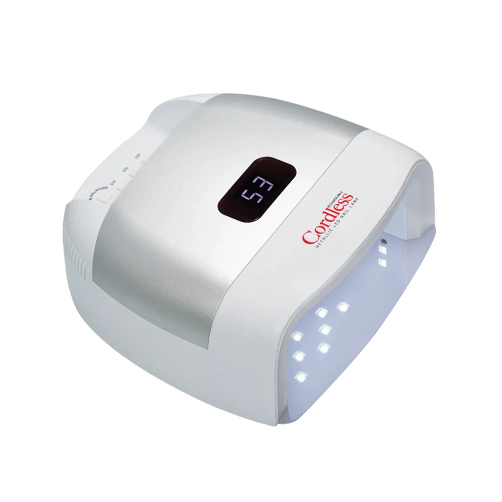 Cordless Metallic LED Lamp