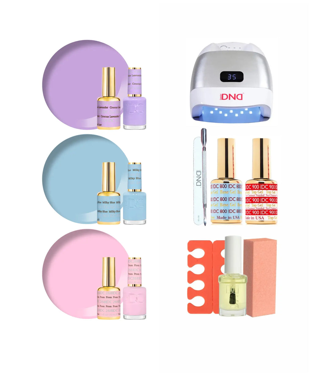 Perfect Pastels Gel Polish Starter Kit