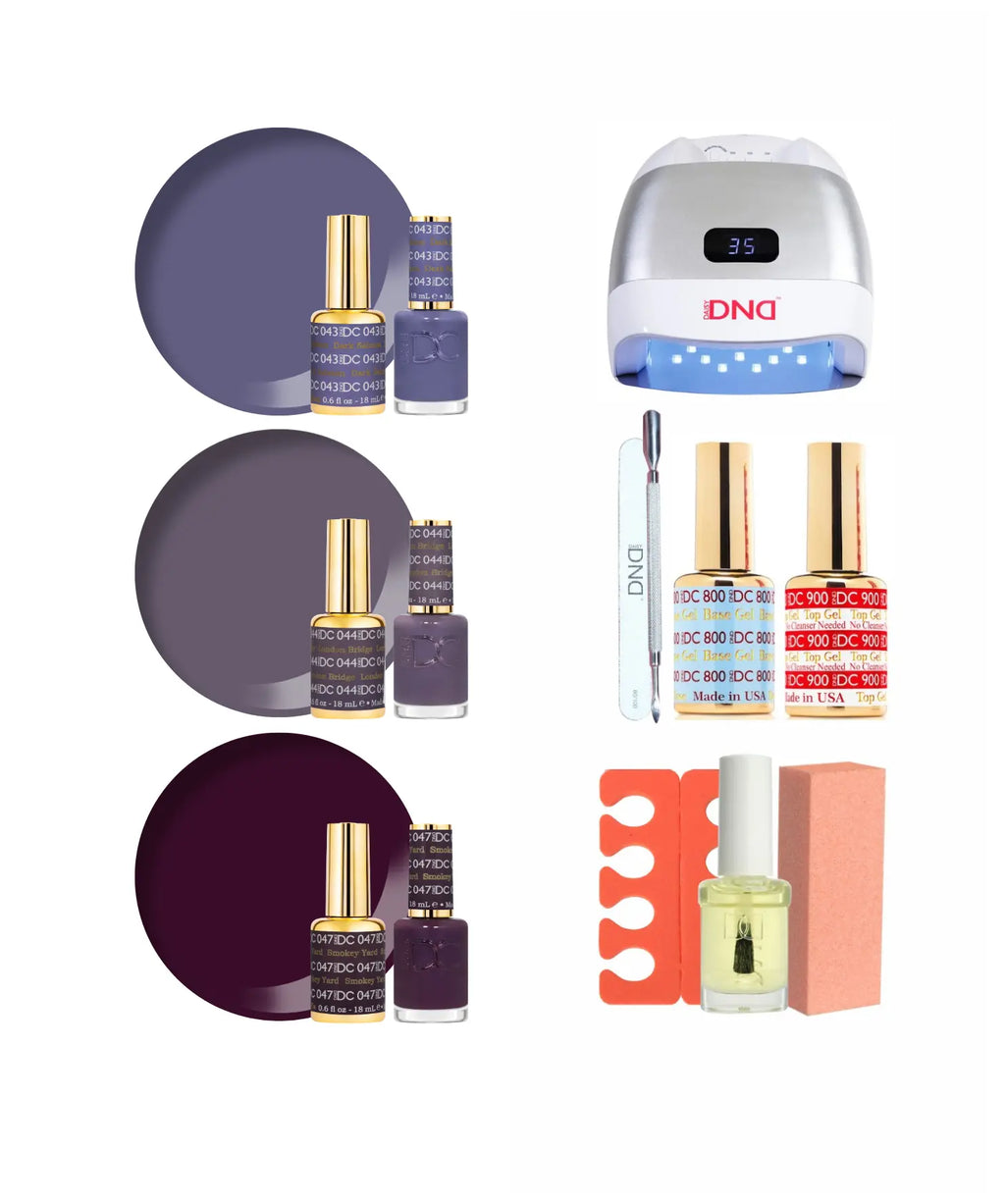 Grey Is The Way Gel Polish Starter Kit