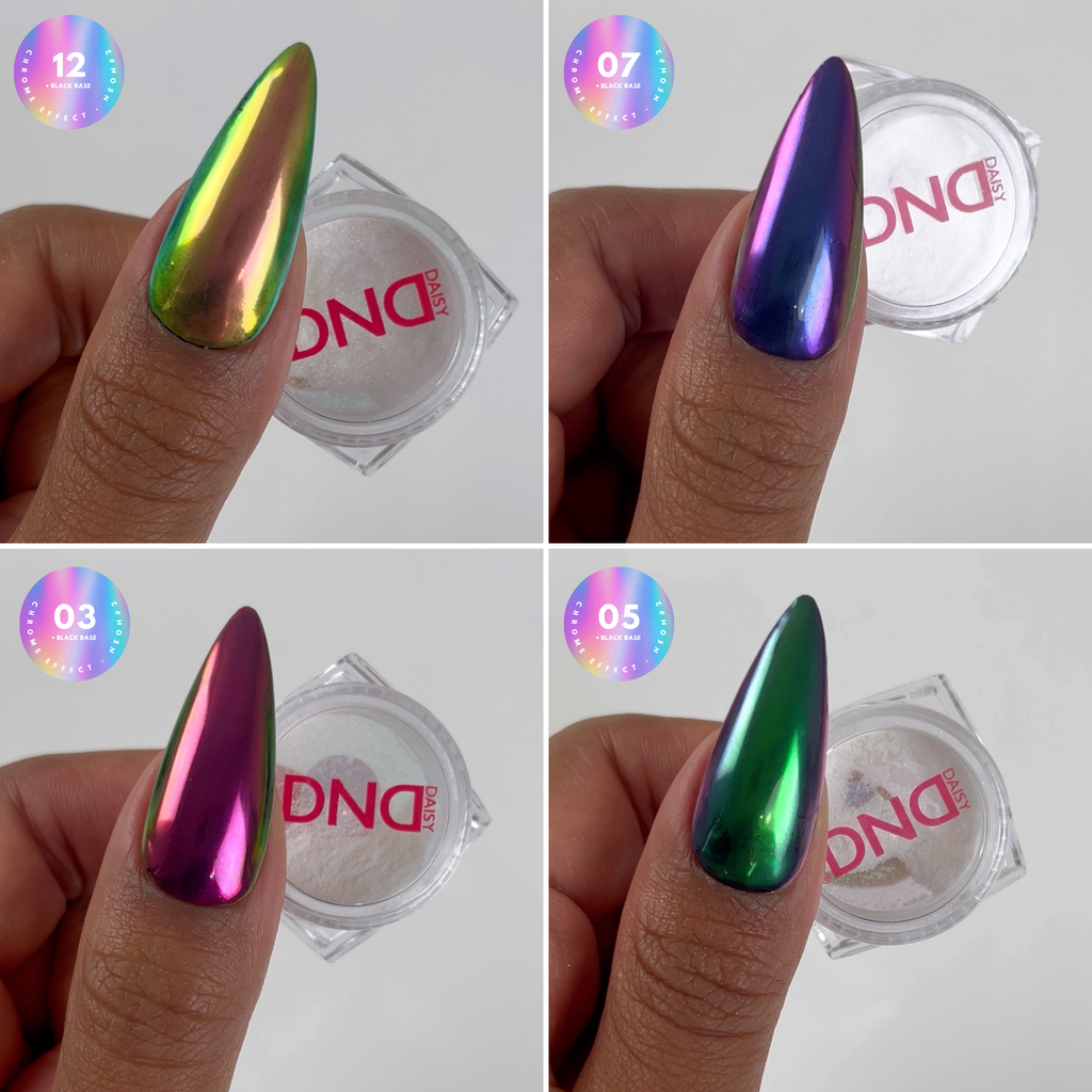 DND Chrome Powder — Neon #02 (12pcs.)
