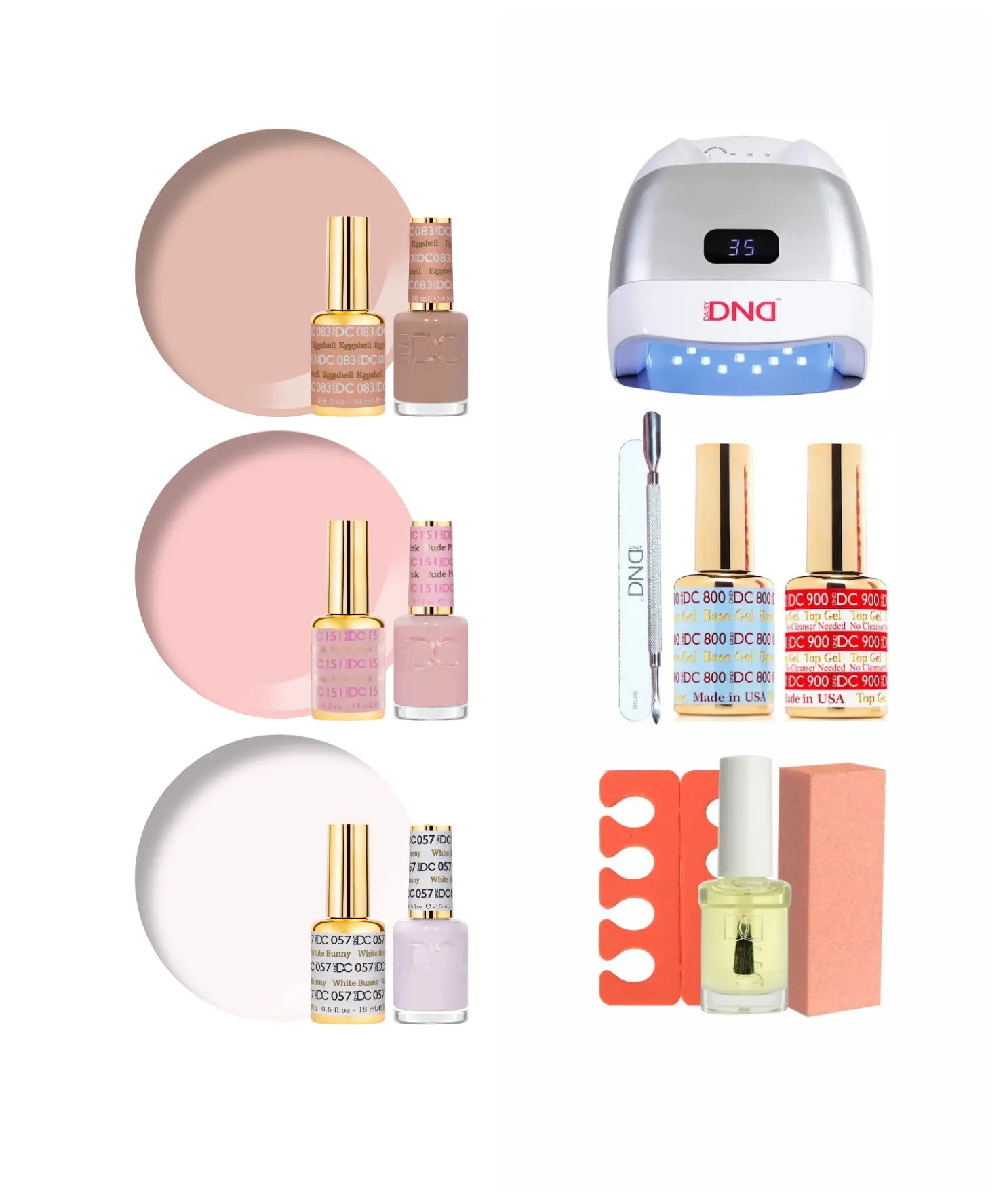 Living in Neutrals Gel Polish Starter Kit