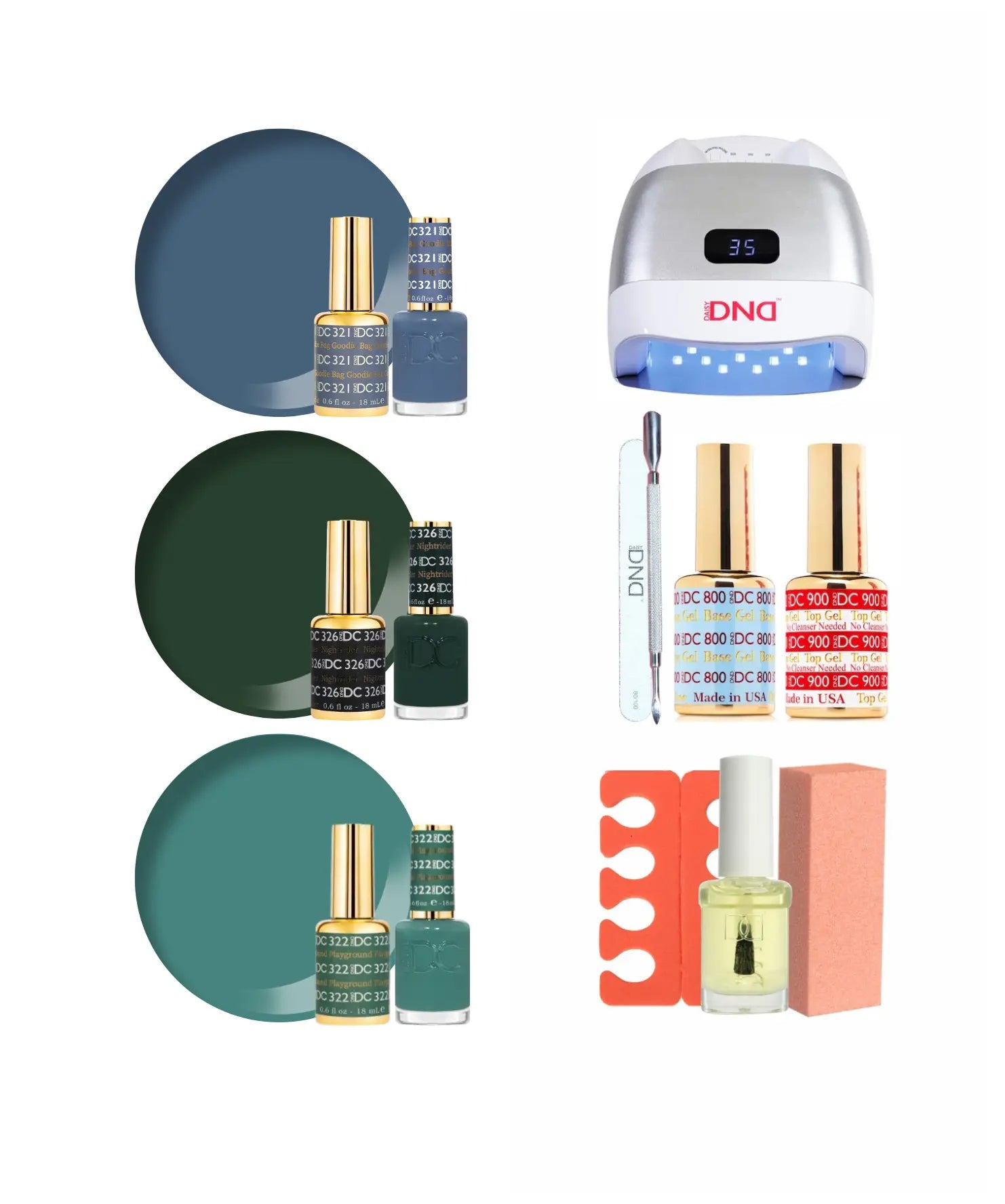 The Deep Sea Gel Polish Starter Kit