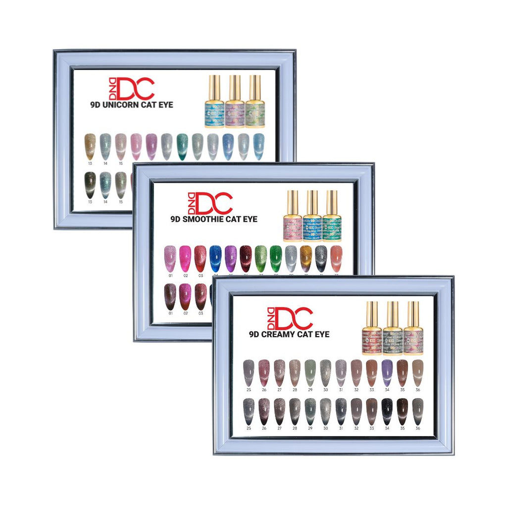 DC 9D Cat Eye Swatch Board Frames