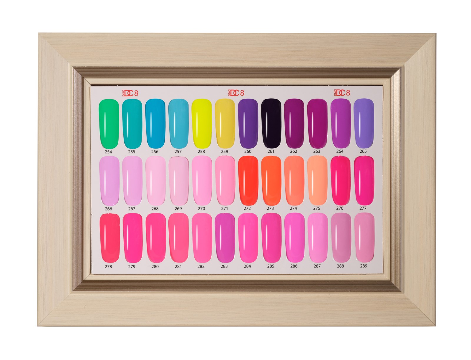 DC/DND Framed Color Charts