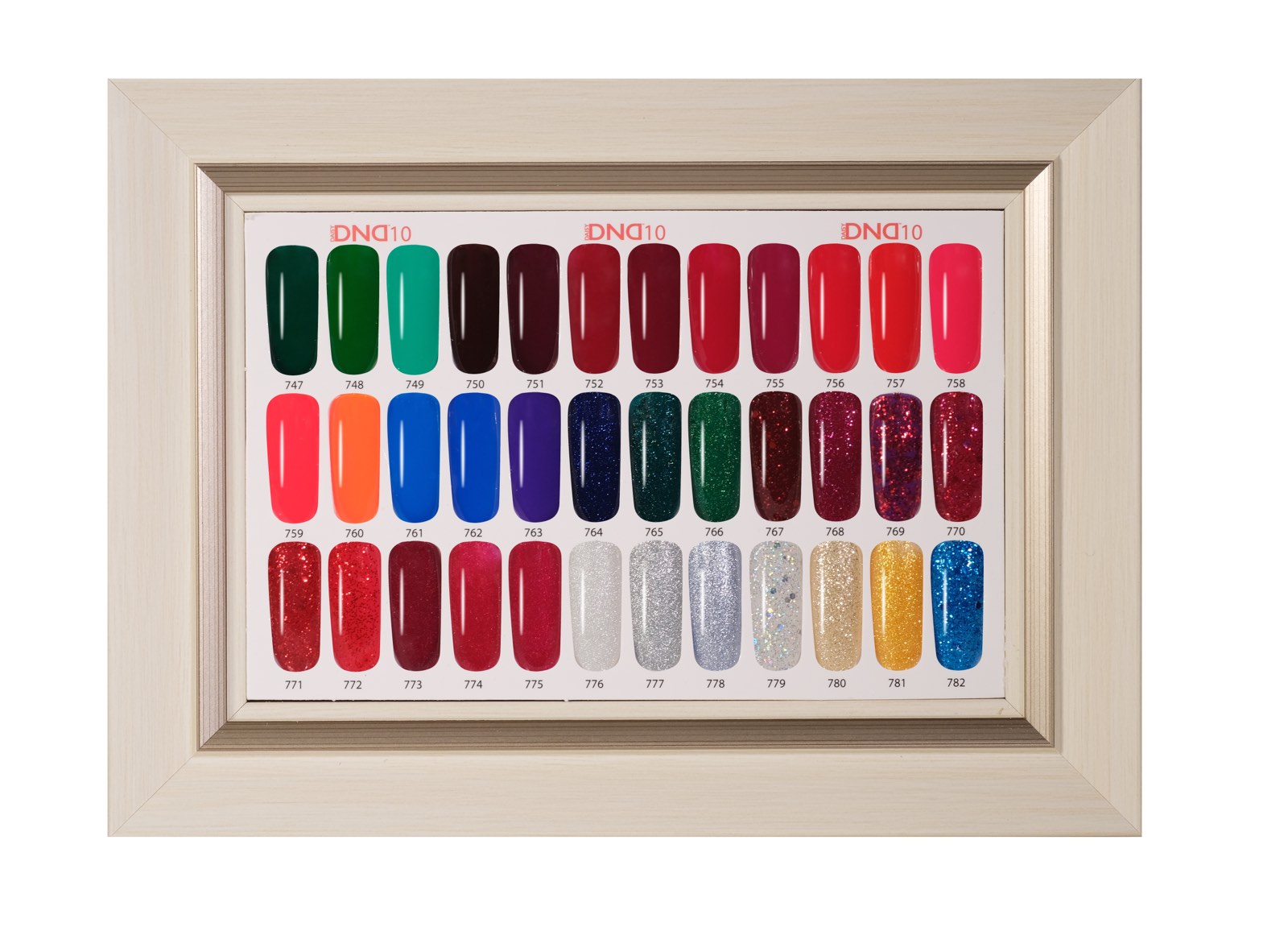 DC/DND Framed Color Charts