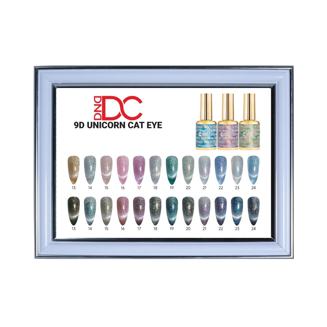 DC Unicorn Cat Eye Framed Color Board