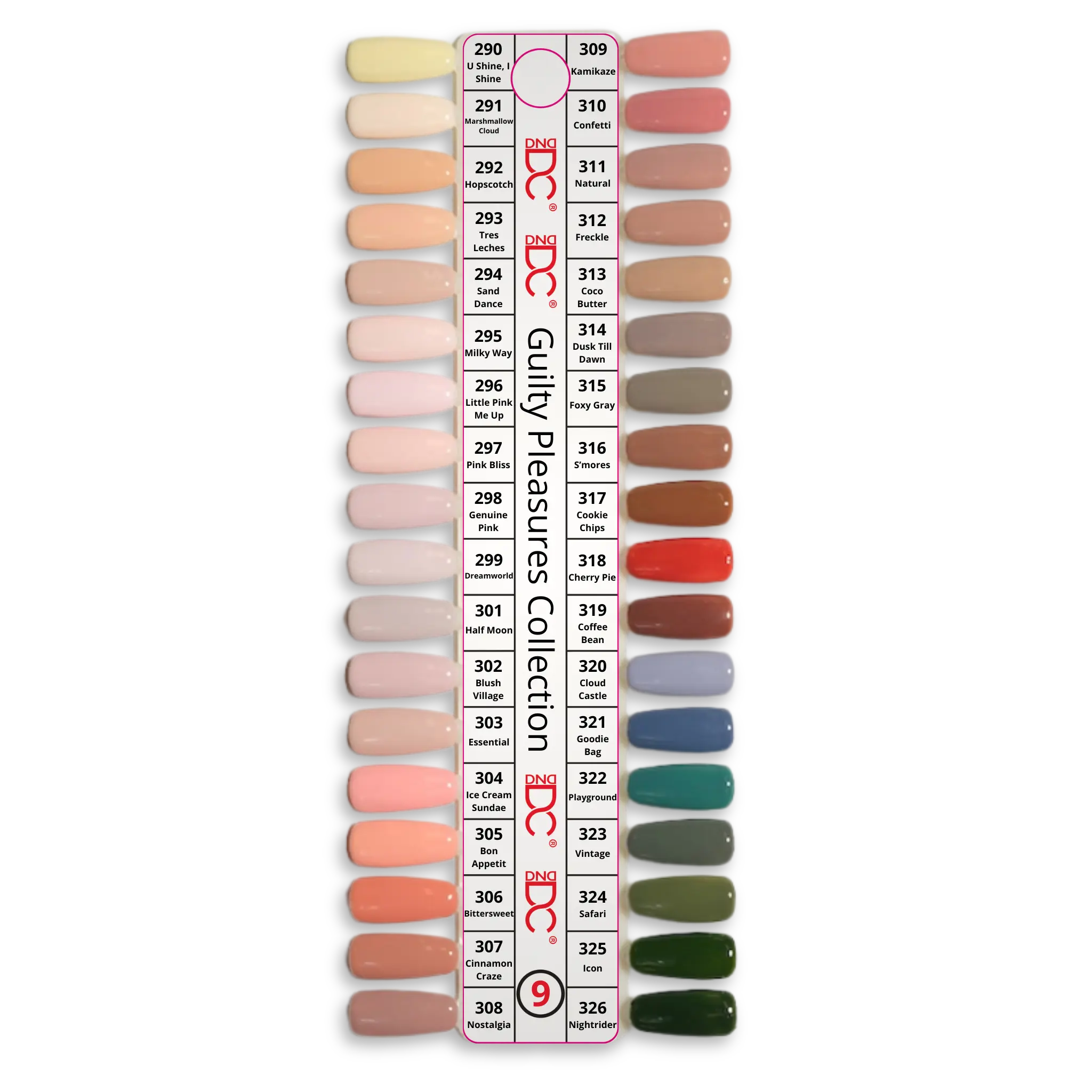 Guilty Pleasures Collection Swatch - Single - 9