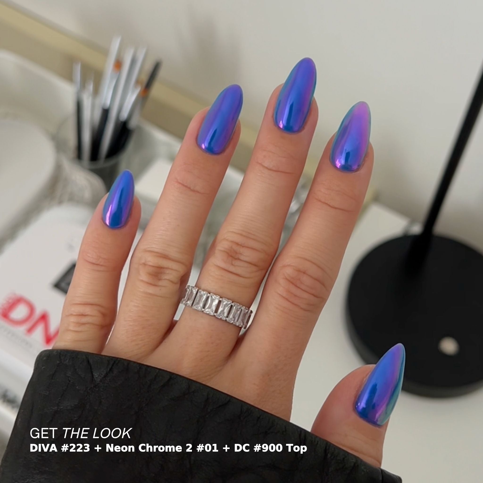 DND Chrome Powder — Neon #02 (12pcs.)