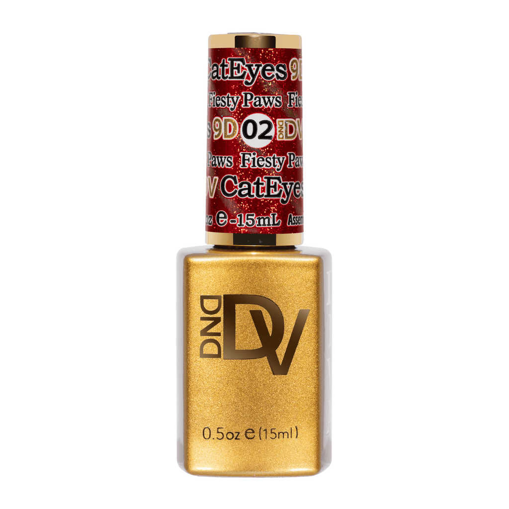 DIVA 9D Cat Eye Glassball #02 - Fiesty Paws