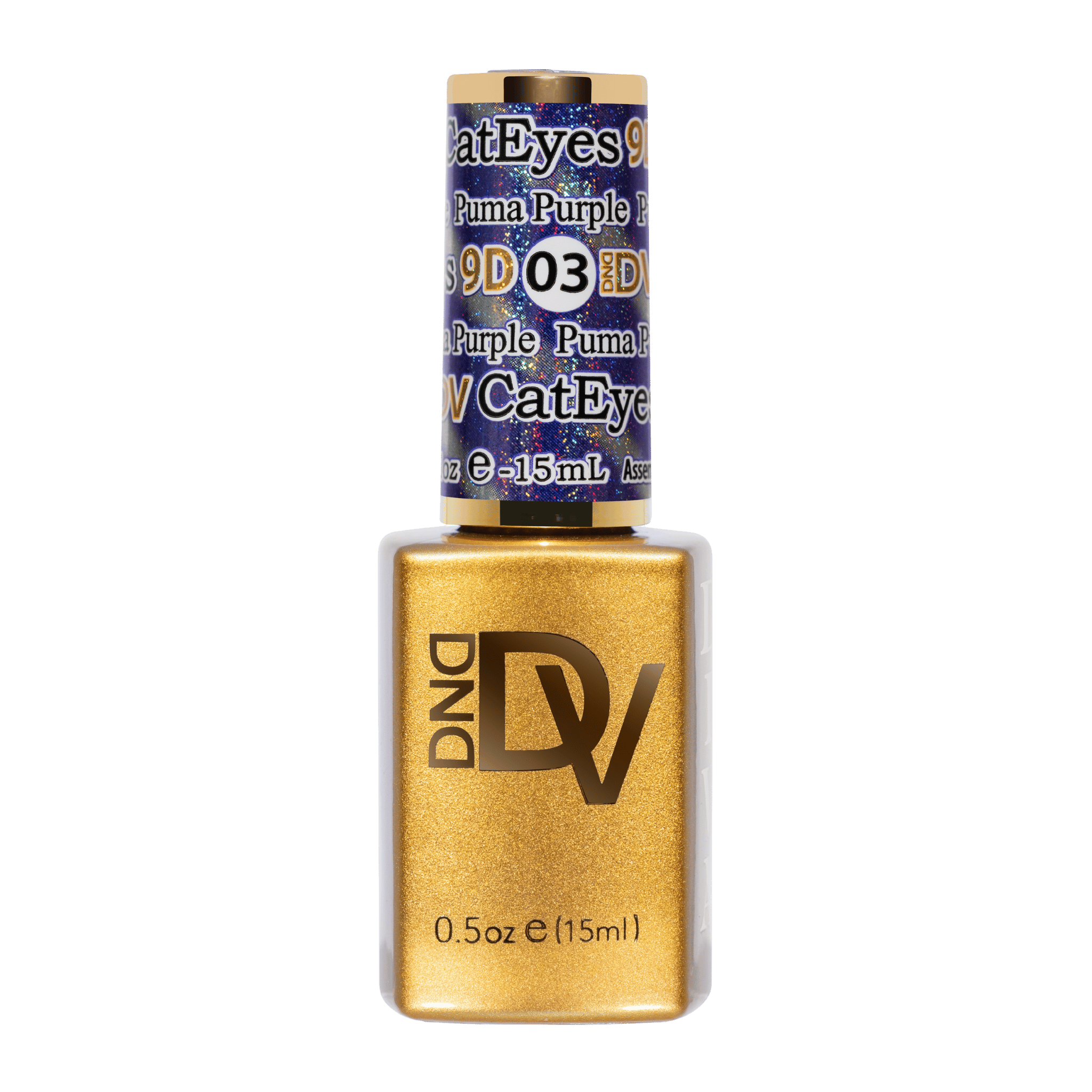 DIVA 9D Cat Eye Glassball #03 - Puma Purple