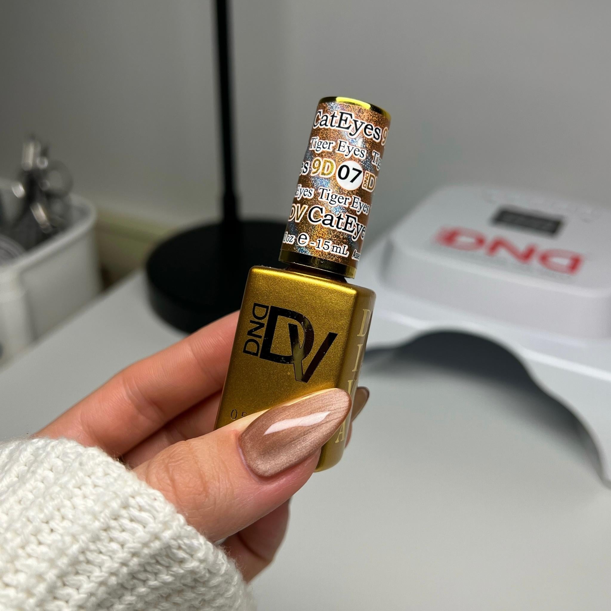 DIVA 9D Cat Eye Glassball #07 - Tiger Eyes