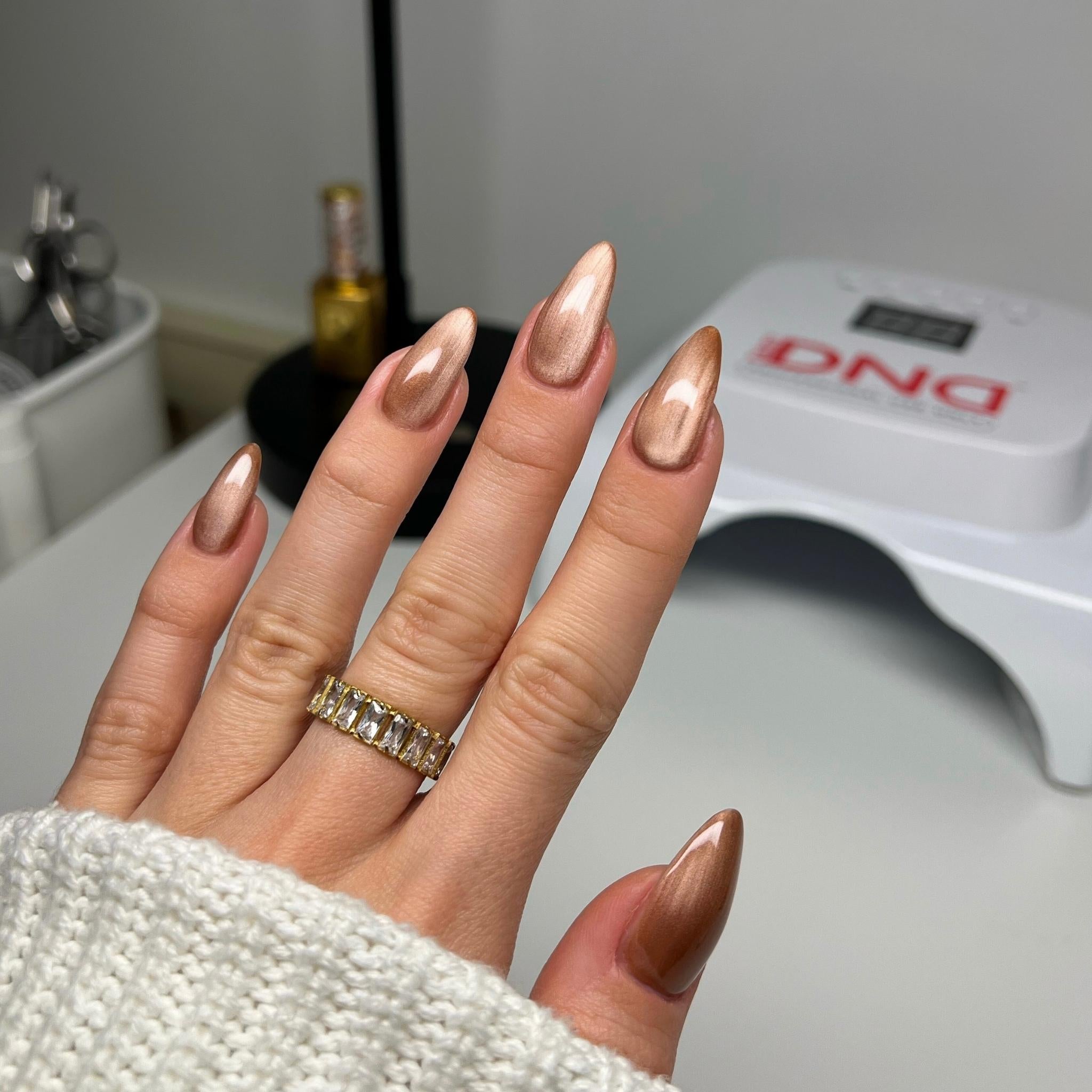 DIVA 9D Cat Eye Glassball #07 - Tiger Eyes