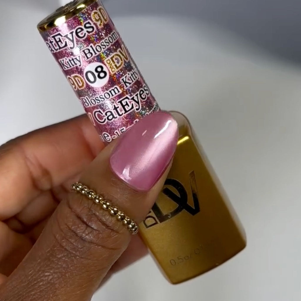 DIVA 9D Cat Eye Glassball #08 - Kitty Blossom