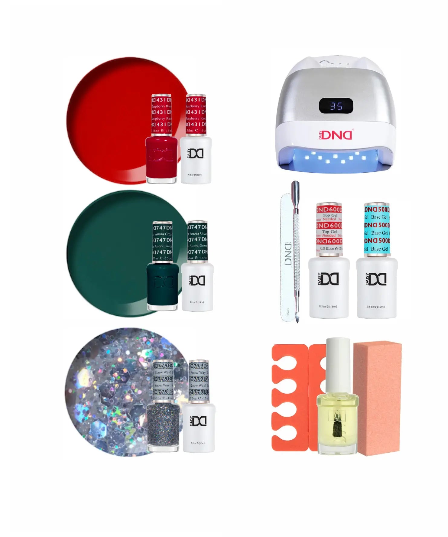 Classy Festivities Gel Polish Starter Kit