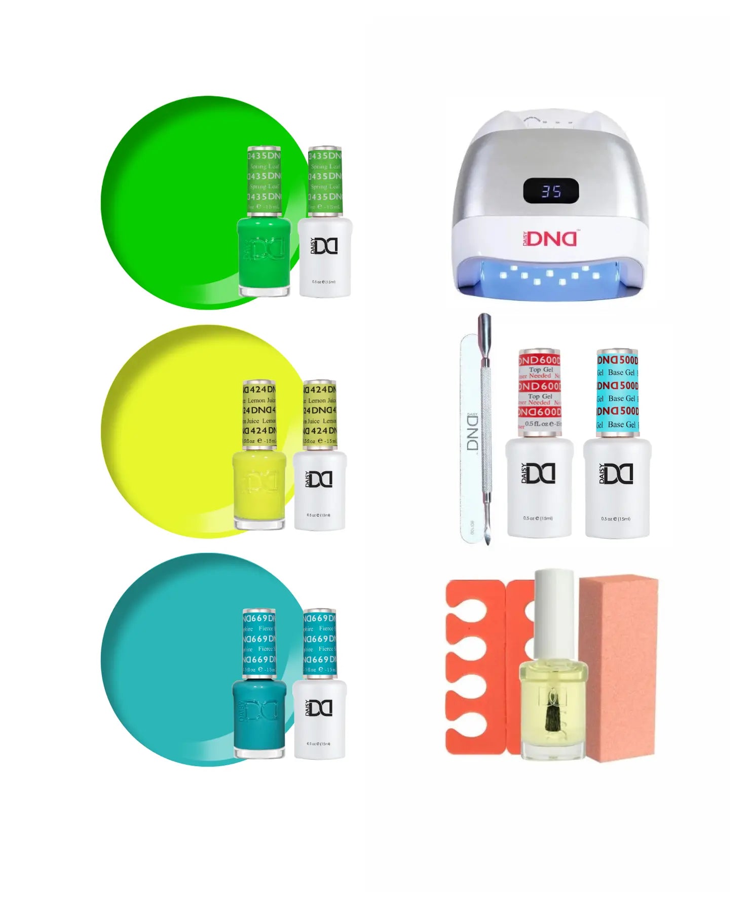 Screaming Summer Gel Polish Starter Kit