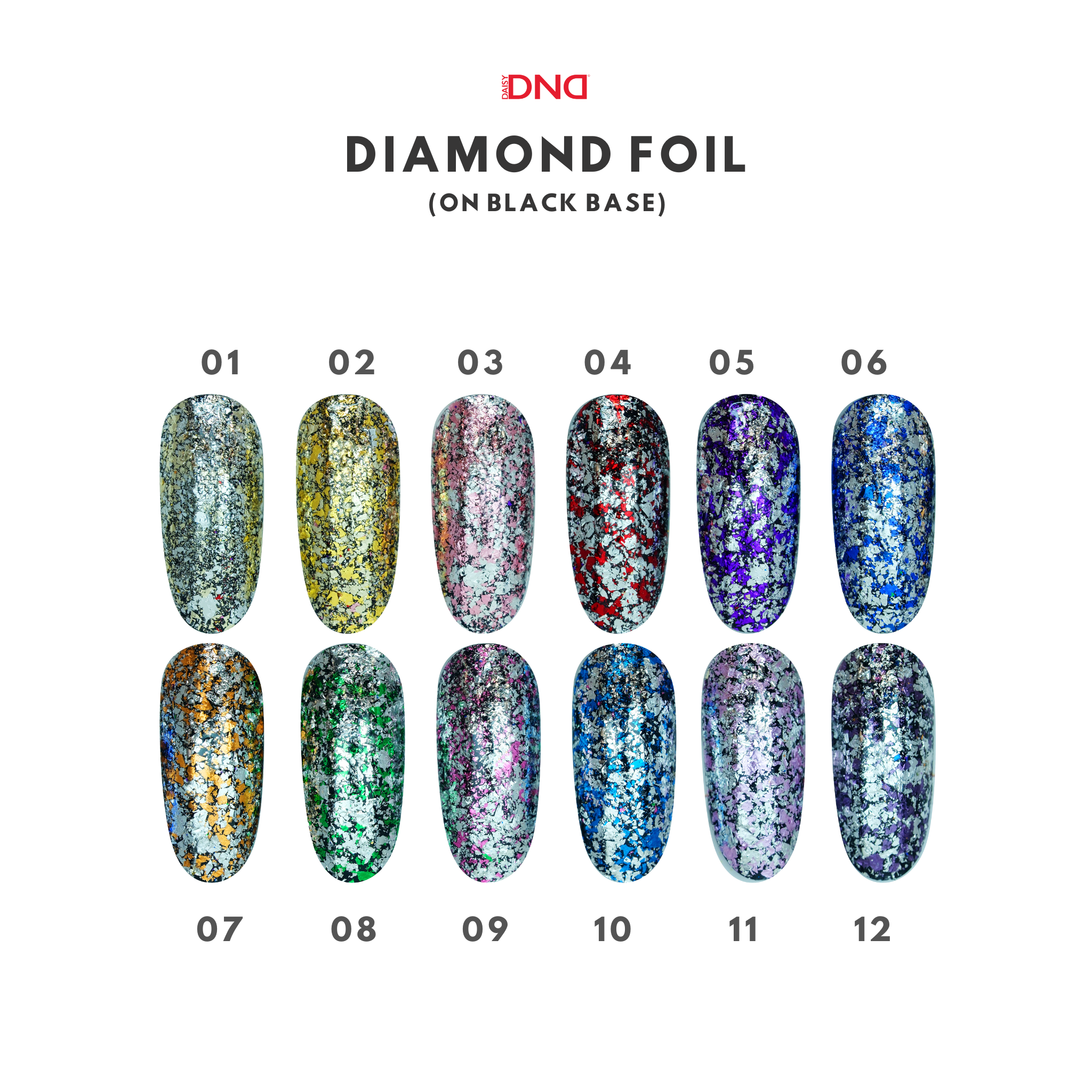 DND Diamond Foil #1 (12 pcs.)