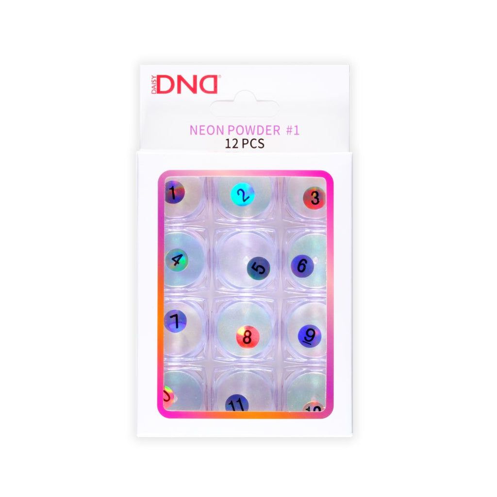 DND Chrome Powder — Neon #01 (12pcs.)