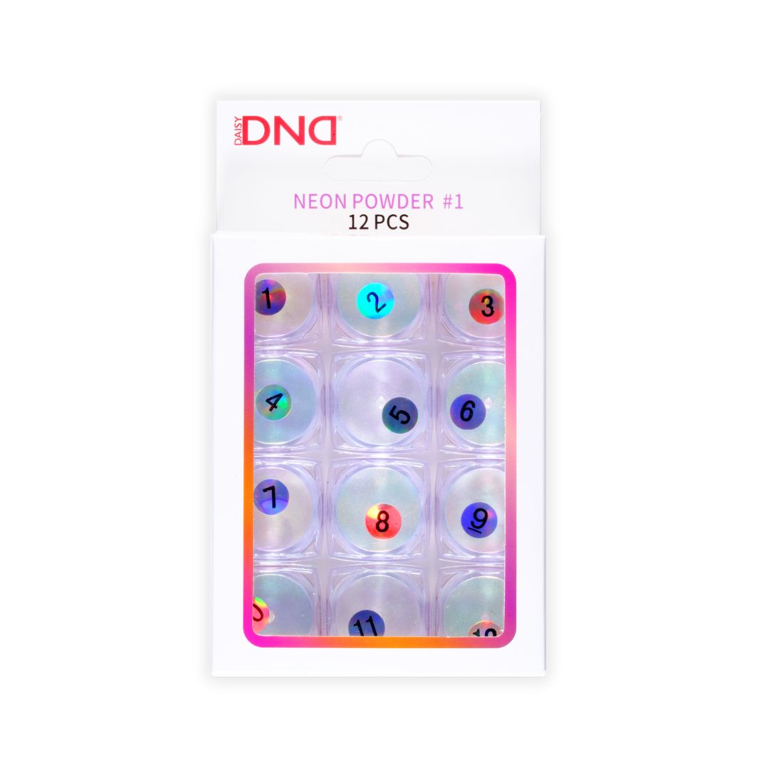 DND Chrome Powder — Neon #01 (12pcs.)