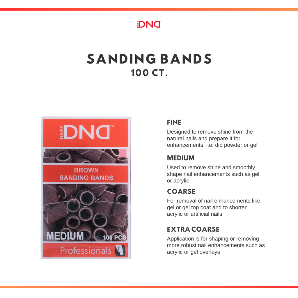 Sanding Bands for Nail Drills