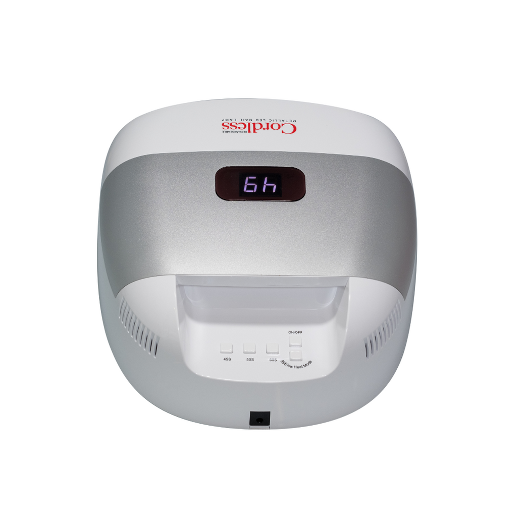 Cordless Metallic LED Lamp