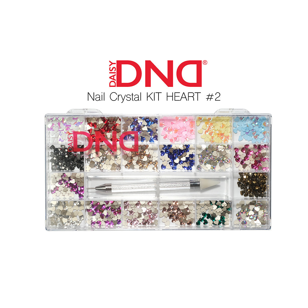 Nail Crystal Kit Heart #02