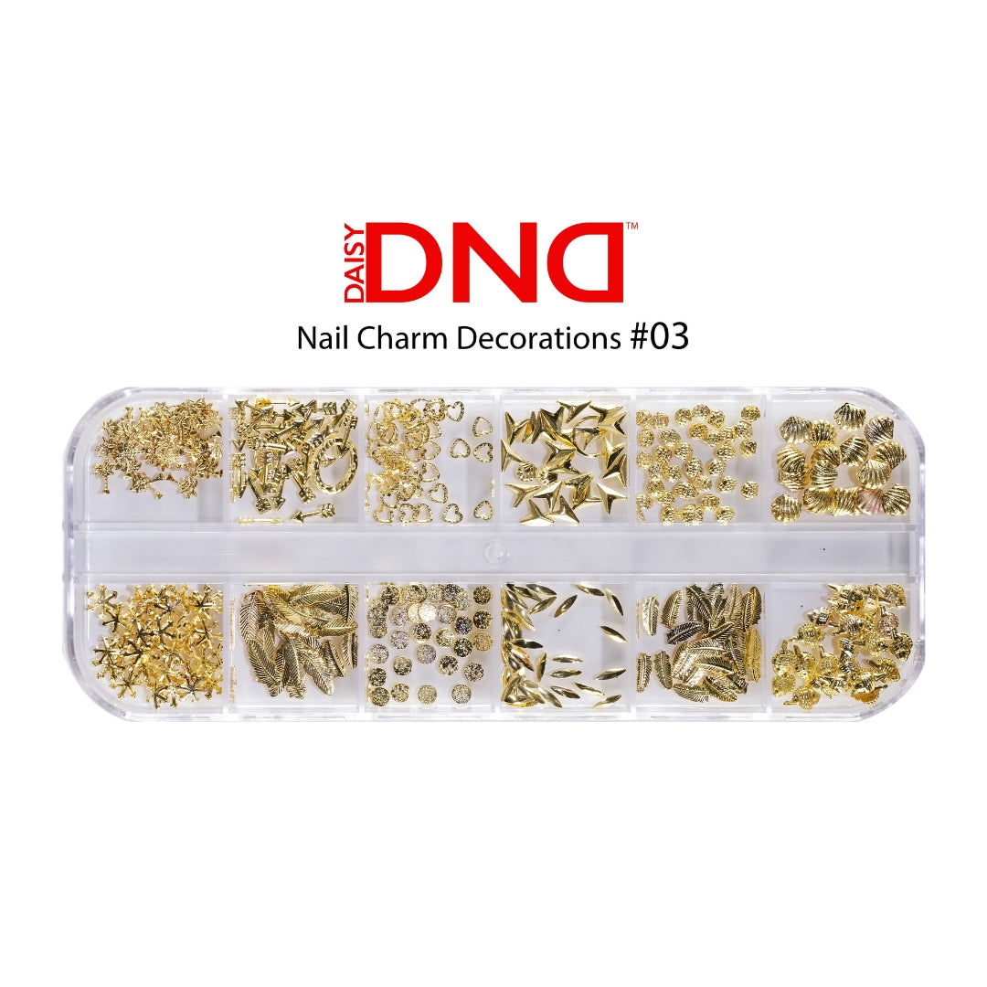 Real Beachy Things Gold Charms Decoration #03