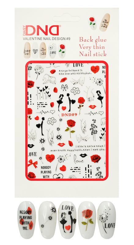 Valentine's Day Nail Art Stickers